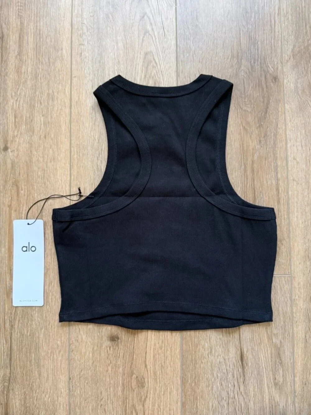 Women Aspire Tank Top Black White Alo Yoga FREE SHIPPING NEW Activewear